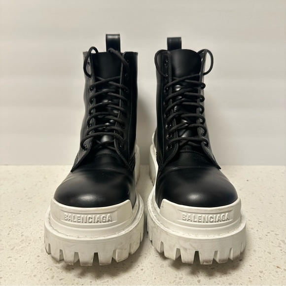 Balenciaga Strike Combat Boot Contrast 36.5 - Picture 4 of 9